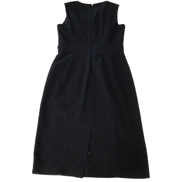 Anne Klein Classic shift dress Navy SZ 4 - Picture 3 of 16